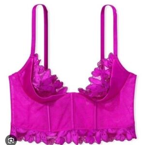 Victoria's Secret Fuchsia Corset bra
